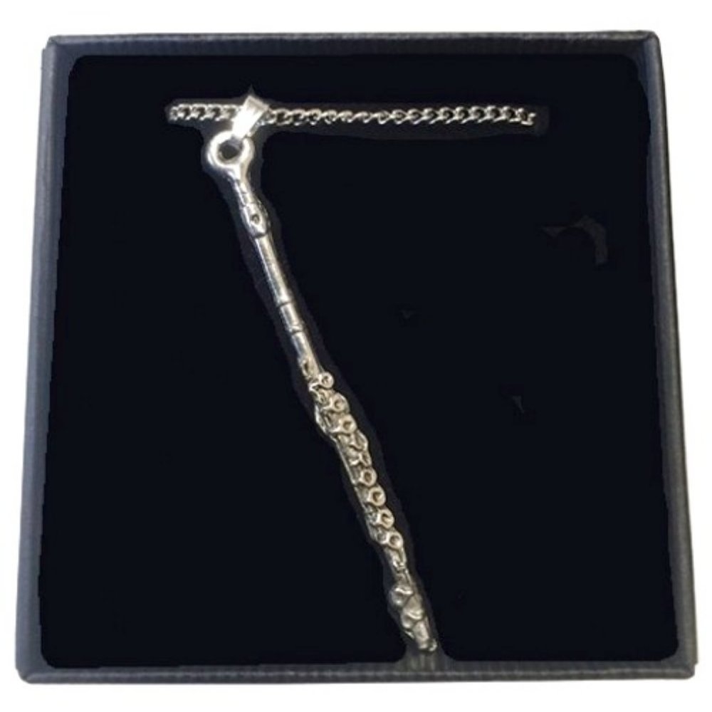 Flute Pewter Necklace